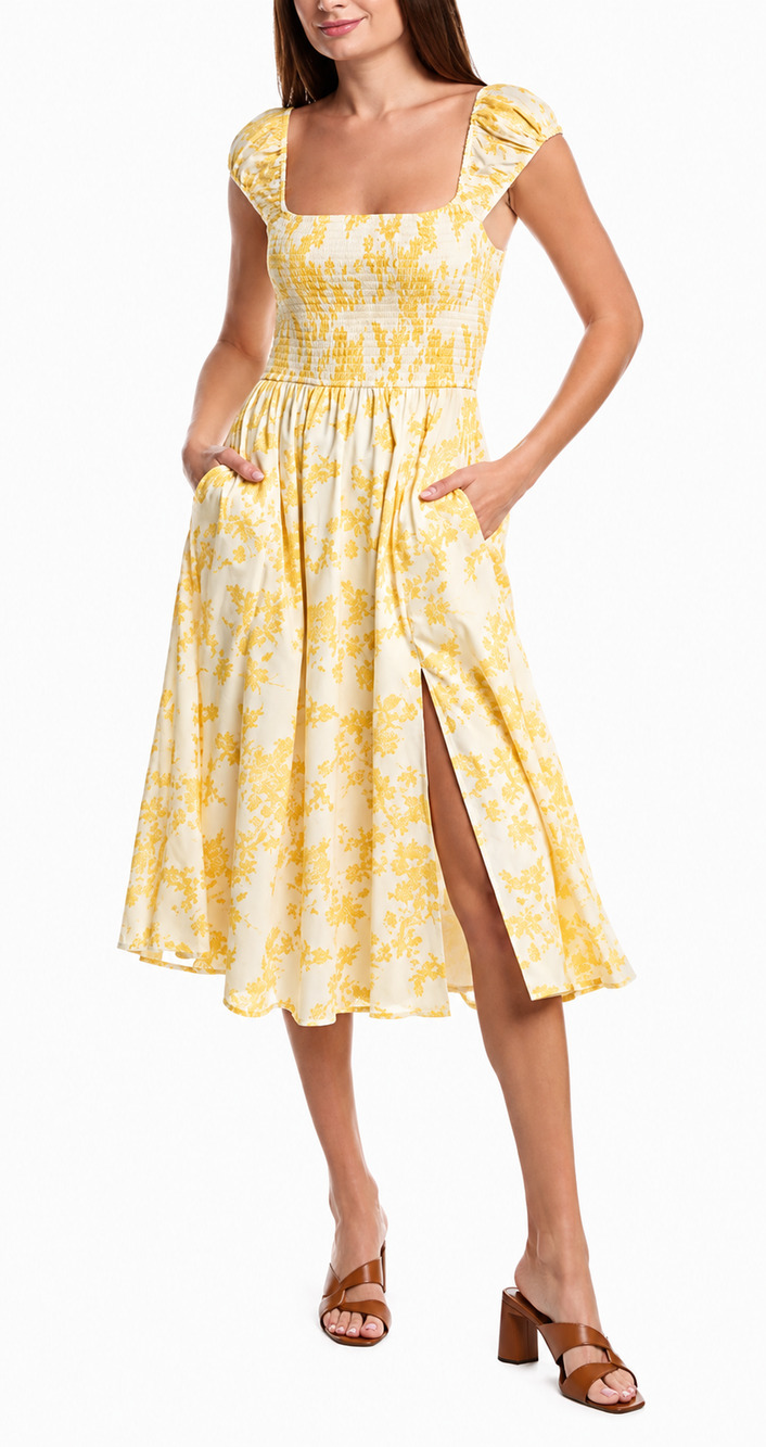 Hutch Malone Midi Dress Size Large